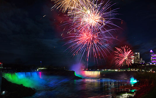 Niagara Falls Fireworks Schedule - Hotels in Niagara Falls
