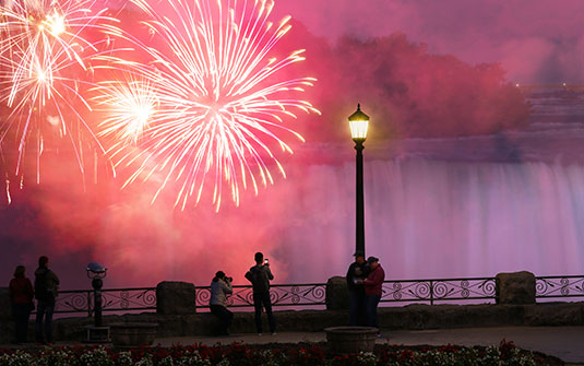Niagara Falls Fireworks Schedule - Hotels in Niagara Falls