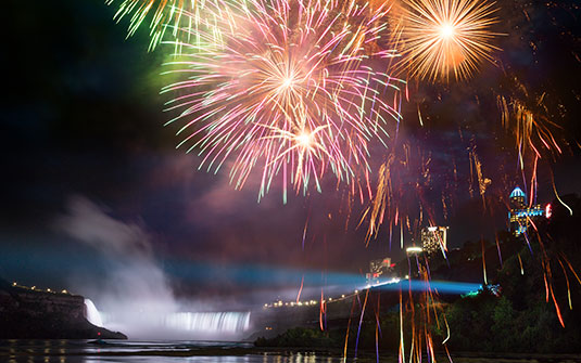Niagara Falls Fireworks Schedule - Hotels in Niagara Falls