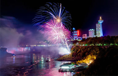 FIREWORKS OVER NIAGARA FALLS - Hotels in Niagara Falls