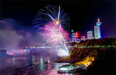 FIREWORKS OVER NIAGARA FALLS - Hotels in Niagara Falls