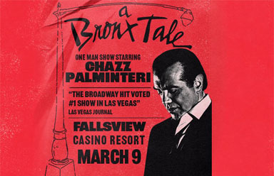 A Bronx Tale: One Man Show Starring Chazz Palminteri - Hotels in Niagara Falls